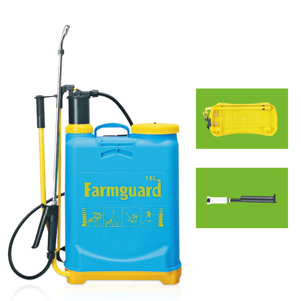 Pompe de pulvérisateur à main de sac à dos d'agriculture de 16 litres pour la ferme GF-16S-01ZK