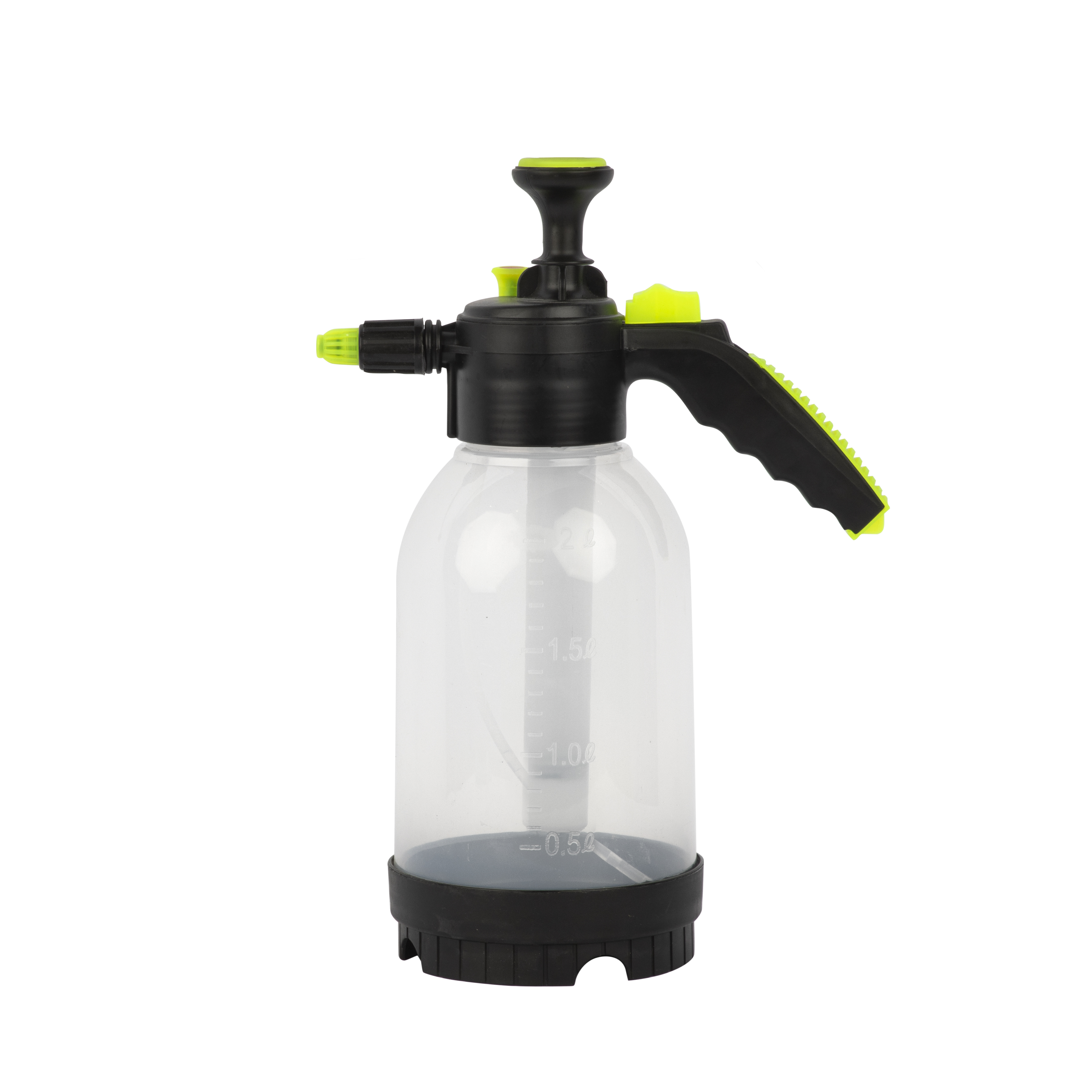 Vente chaude Amazon en stock 2000 ml 2l Alcool continu Plastic Plastic Garden Mistrun pulvérisateur Pompe de pompe à pression de bouteille