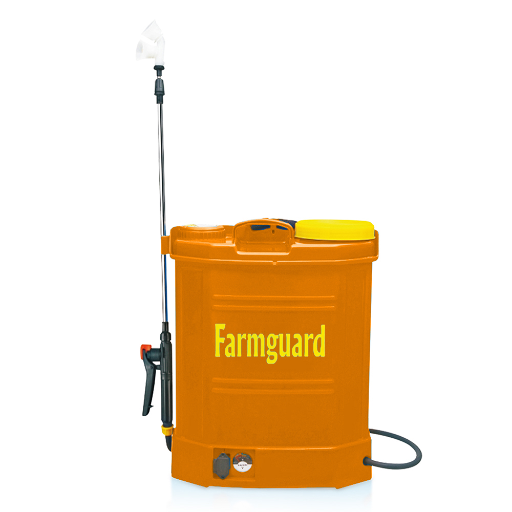 Pompe de pulvérisateur de batterie de brume rechargeable électrique de sac à dos d'agriculture GF-16D-07Z
